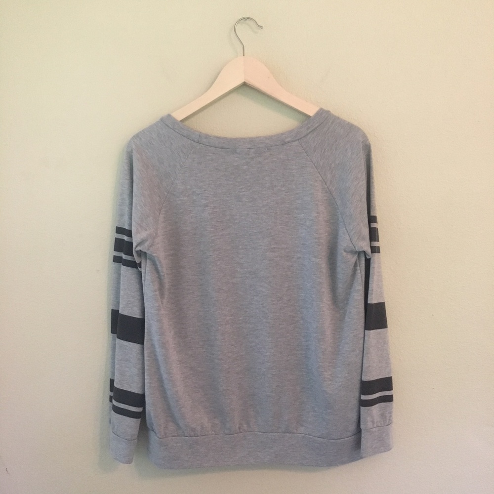 Fantastic Fawn Varsity Sweatshirt w/Front Pocket - Picture 5 of 8
